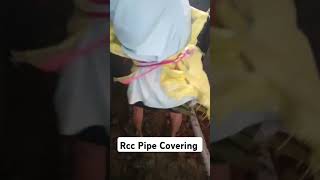 Bathroom Rcc Pipe Covering  dren pipe fitting plumbing [upl. by Anirec]