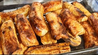 banane plantain mure au four [upl. by Sivie478]