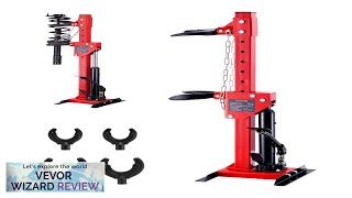 VEVOR Strut Spring Compressor 45 Ton9920 LBS Hydraulic Jack Capacity 1 Ton Review [upl. by Sylram]