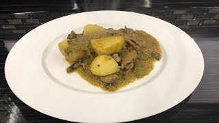 Carne En salsa verde Con chile poblano [upl. by Naols]