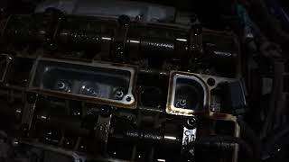 Volvo C30 20 Valve Cover Gasket Replacement [upl. by Gibun]