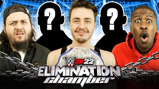 WWE 2K22 Elimination Chamber But We Draft 2 Superstars Each [upl. by Mercie]