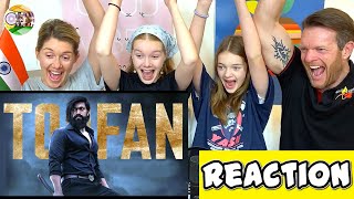 KGF CHAPTER 2 TOOFAN SONG REACTION  Yash  BigAReact [upl. by Manvil693]