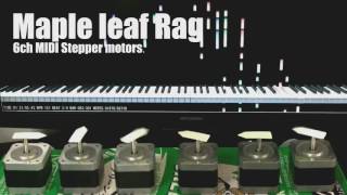 Maple Leaf Rag  Stepper Motor Music [upl. by Ohare795]