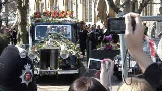 Jade Goody Funeral real footage [upl. by Paulie]