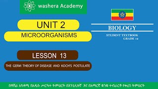 BIOLOGY GRADE 12 UNIT 2 LESSON 13 THE GERM THEORY OF DISEASE AND KOCHS POSTULATE [upl. by Israeli]