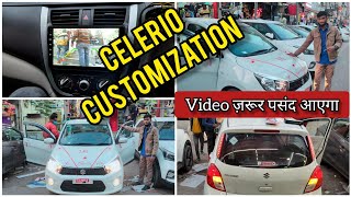 Celerio Customization  Maruti Celerio Vxi Cng  Celerio Modification  Vahan official [upl. by Garey]