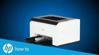 Replace the Cartridge  HP LaserJet Pro CP1025 Color Printer  HP [upl. by Innavoeg]