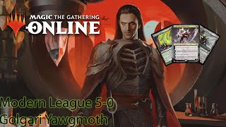 MODERN LEAGUE 50 WITH NEW GOLGARI YAWGMOTH [upl. by Anigger]