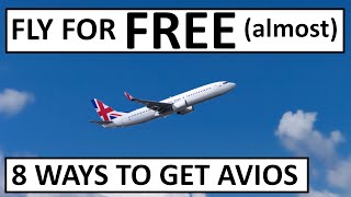 Fly For Free Almost  8 Ways to Build Your Avios Points Balance Fast [upl. by Namrehs717]