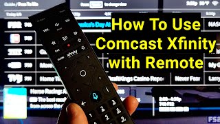 How To Use Comcast Xfinity Cable with XR15 TV Remote Voice Control Setup Instructions and Review 📺 [upl. by Edrick]