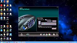 logitech g600 mmo gaming mouse software walkthrough and tutorial [upl. by Ayhay]