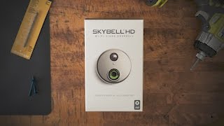 Unboxing Installing and Features of the SkyBell HD [upl. by Samot959]