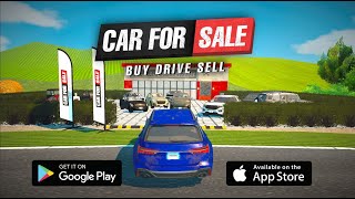 Car For Sale Simulator 2023  Mobile Gameplay Trailer [upl. by Elleinet906]