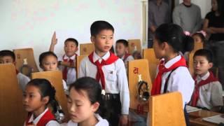 North Korean Children Learning English [upl. by Okoyk]