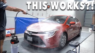 Foam a Vehicle with a Pump Sprayer  iK Foam Pro 12 Review For Detailing [upl. by Fortin]