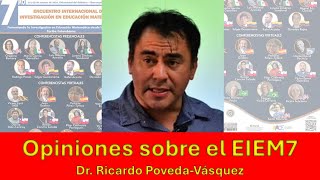 Dr Ricardo PovedaVásquez en el EIEM7 [upl. by Nannek]