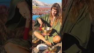 Sound Bath Tibetan Bowls Meditation [upl. by Ardena]