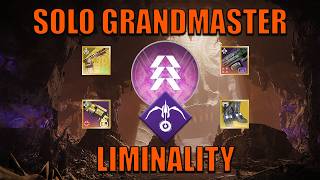 Solo Liminality Grandmaster Nightfall  Prismatic Hunter Platinum Destiny 2 [upl. by Berg]