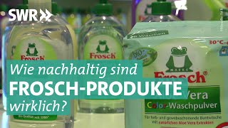 Frosch im Check  Marktcheck SWR [upl. by Oakleil]