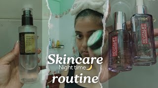 Night time skincare routine for combination skin Updated [upl. by Boyse]