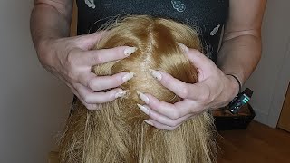 ASMR AGGRESSIVE SCALP SCRATCH  LONG NAILS  25 Minutes asmr asmraggressive aggressiveasmr sleep [upl. by Ancilin]