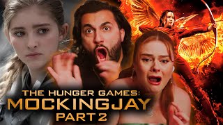 FIRST TIME WATCHING  The Hunger Games Mockingjay  Part 2  MOVIE REACTION [upl. by Okihcim45]