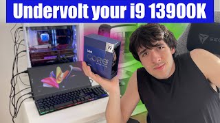 Undervolt your i9 13900K for more FPS and Lower Temperature [upl. by Farl462]