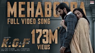 Mehabooba Video Song Hindi  KGF Chapter 2  RockingStar Yash  Prashanth NeelRavi BasrurHombale [upl. by Materse]