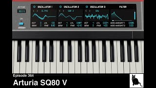 Arturia SQ80 V A Detailed Demo and Tutorial [upl. by Aleyak]