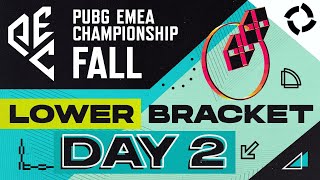 PUBG EMEA Championship Fall  Lower Bracket  Day 2 [upl. by Ajam]