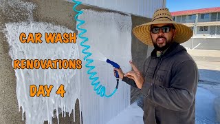 Coin Operated Car Wash Remodel DAY 4 [upl. by Htbazile]