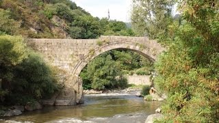 Alawerdi  Alaverdi  Ալավերդի  Most Sanahin  Sanahin bridge  Debed River  Armenia [upl. by Ahsiak]