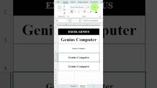 How to Change FONT SIZE exceltips exceltutorial exceltricks excel microsoftexcel msexcel [upl. by Anirbaz]