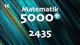 Matematik 5000 1c 2435 matte 1c [upl. by Eelyrehc688]