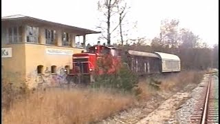 365 634 auf der Waldkraiburger Industriebahn im Einzelwagenverkehr am 8122000 [upl. by Ylekalb]