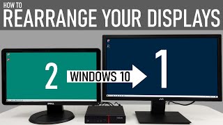 How To Adjust Your 2nd Monitor From Left To Right In Windows 10  FOR BETTER PRODUCTIVITY Updated [upl. by Jovita]