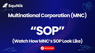 SOP Standard Operating Procedure of MNC  SquNik [upl. by Ramahs]