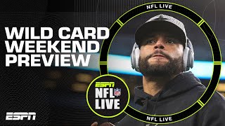 NFL Live’s Super Wild Card Weekend Preview amp Predictions [upl. by Heyer]