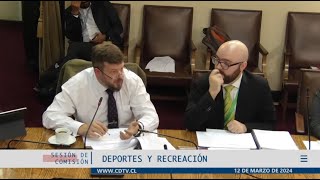 TRAMITANDO LA LEY DE VIOLENCIA EN LOS ESTADIOS  Comisión de Deportes Lo mejor [upl. by Yrro]