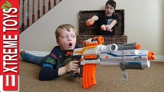 Sneak Attack Squad Training Nerf Battle Surprise [upl. by Gnuy]