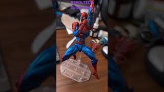 REVOLTECH SpiderMan V2 actionfigures spiderman toys tobeymaguire marvellegends [upl. by Yecam363]