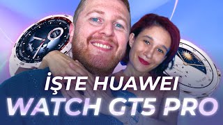 Sağlık ve Spor Performansı Tatmin Edici Huawei Watch GT5 Pro İncelemesi [upl. by Akierdna143]