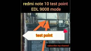 xiaomi redmi note 10 test point [upl. by Lleda]