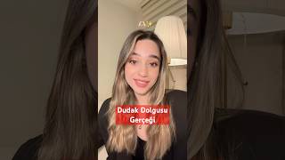 Dudak Dolgusu Gerçeği ‼️ İnsta  bussegurkan [upl. by Amalita29]