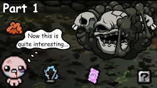 Playing as Tainted Isaac for the first time  The binding of Isaac Repentance [upl. by Ailaro892]