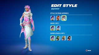 Artemis Skin Gameplay  Elysian Artemis  Fortnite [upl. by Nnaesor]