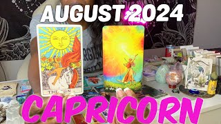 CAPRICORN〰️This TRANSITION leads to a SURPRISING NEW Beginning August 2024 Tarot Reading [upl. by Gwennie695]