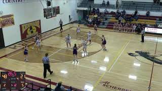 Kenmare High School vs Glenburn Public School Womens Varsity Basketball [upl. by Neveda855]