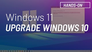 Windows 11 Upgrade from Windows 10 [upl. by Nocaj]